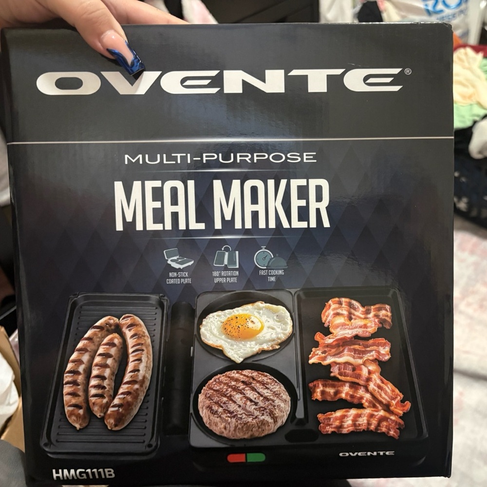 Black Multi-Purpose Meal Maker